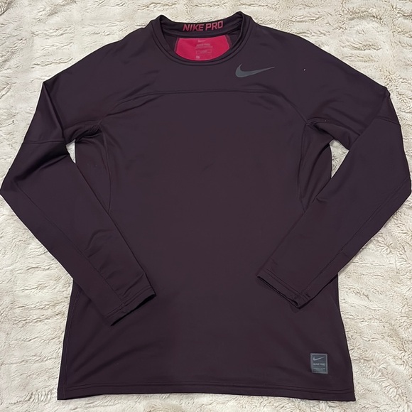 Nike Other - Nike Pro Long Sleeve Tee - Dark Purple